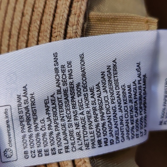 Straw Beach Hat - Picture 5 of 5